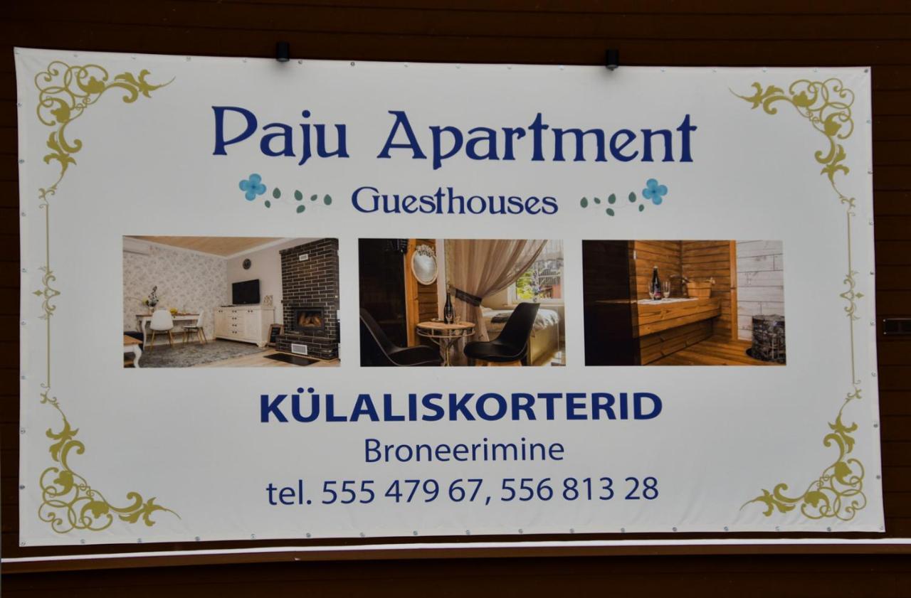 Paju Apartement With Sauna Võru Buitenkant foto